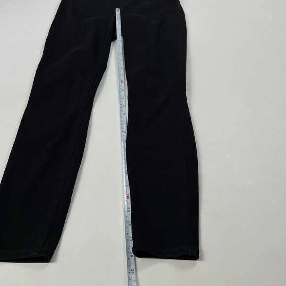 SPANX Black Jean-ish Jeggings Slimming Ankle Skinny Pull On Stretch Womens Small - Picture 5 of 8